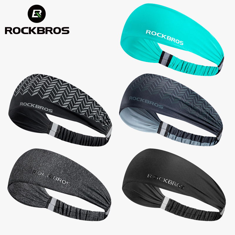 Yoga Fitness Stretching Strap - ROCKBROS 스포츠 헤드 밴드 남성용 여성용