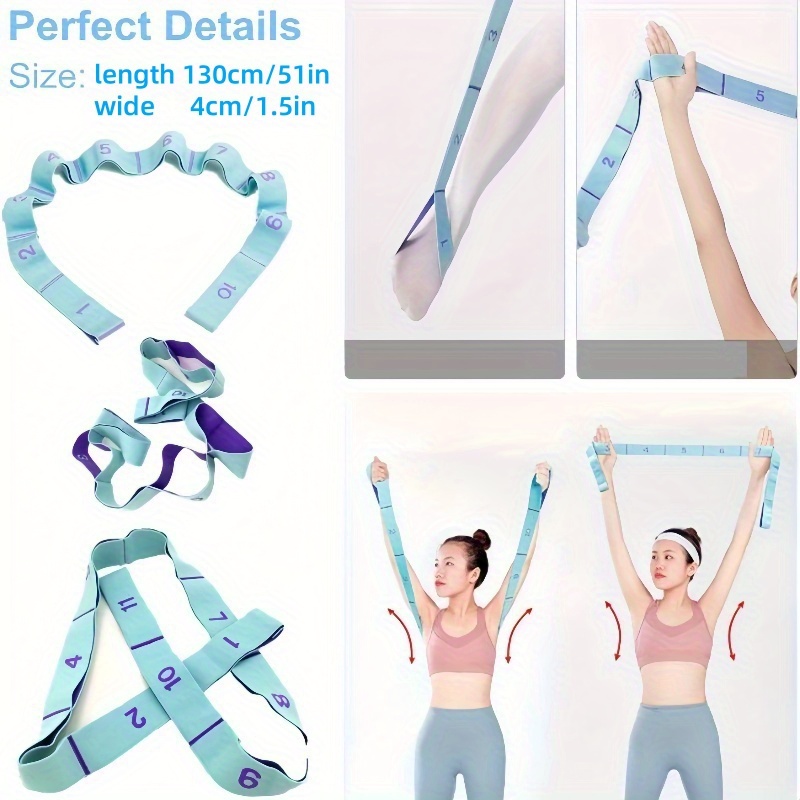 Yoga Fitness Stretching Strap - 요가 디지털 스트레치 스트랩 오픈 숄더