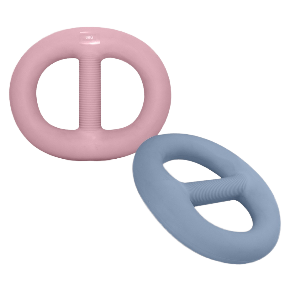 Yoga Fitness Ring - 내구성 있는 PVC 소프트 타원형 웨이트