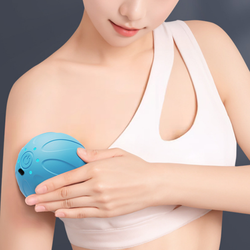 Yoga Fitness Ball - 새로운 진동 마사지 볼, 휴대용 딥