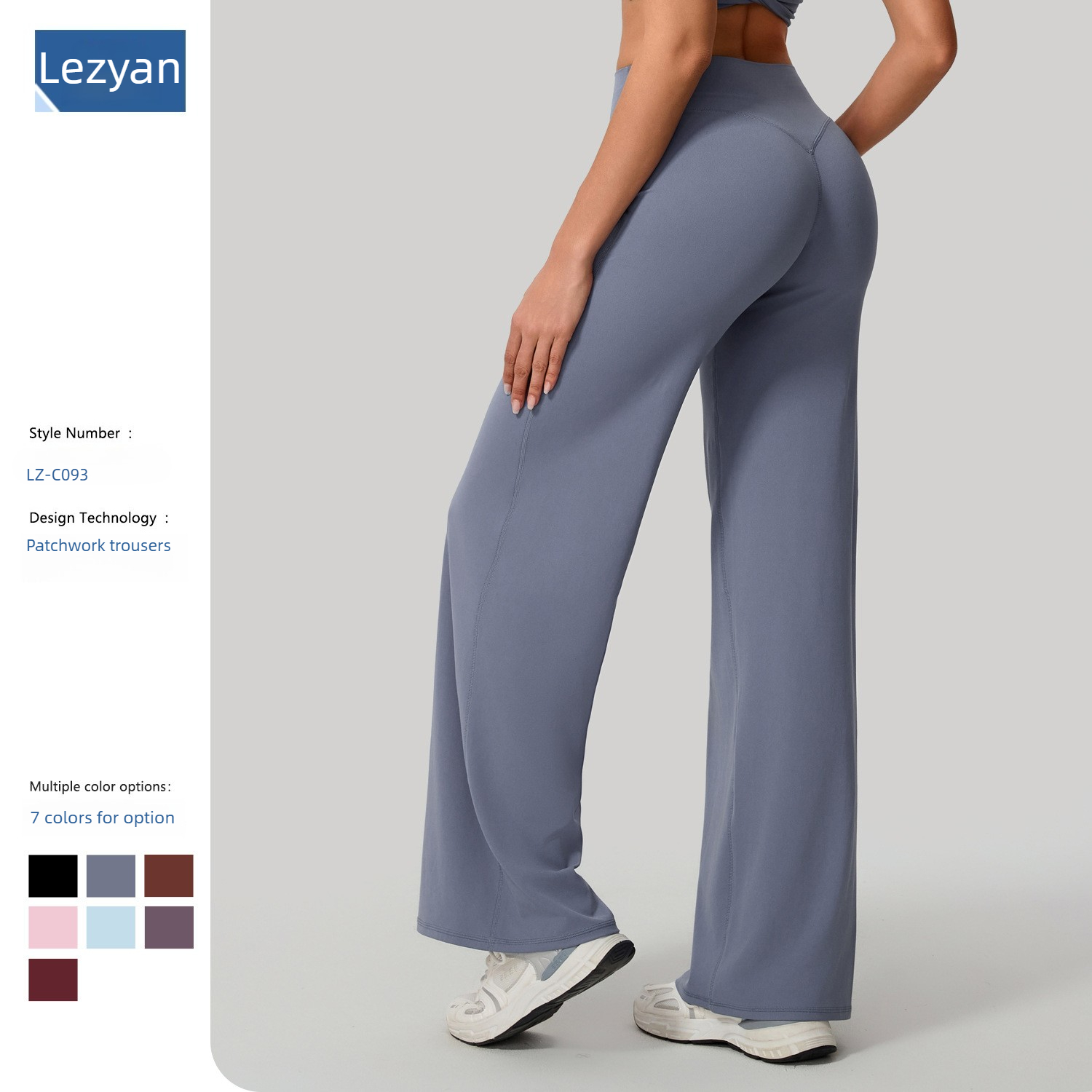 Yoga Fitness Pants - Lezyan 루즈 소프트 요가 와이드 레그