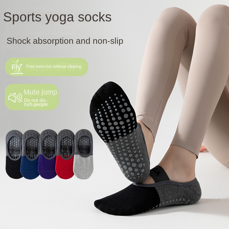 5쌍 크로스보더 전문 요가 양말, 면 스트랩 실리콘 미 - Fitness Yoga 리뷰 및 가격