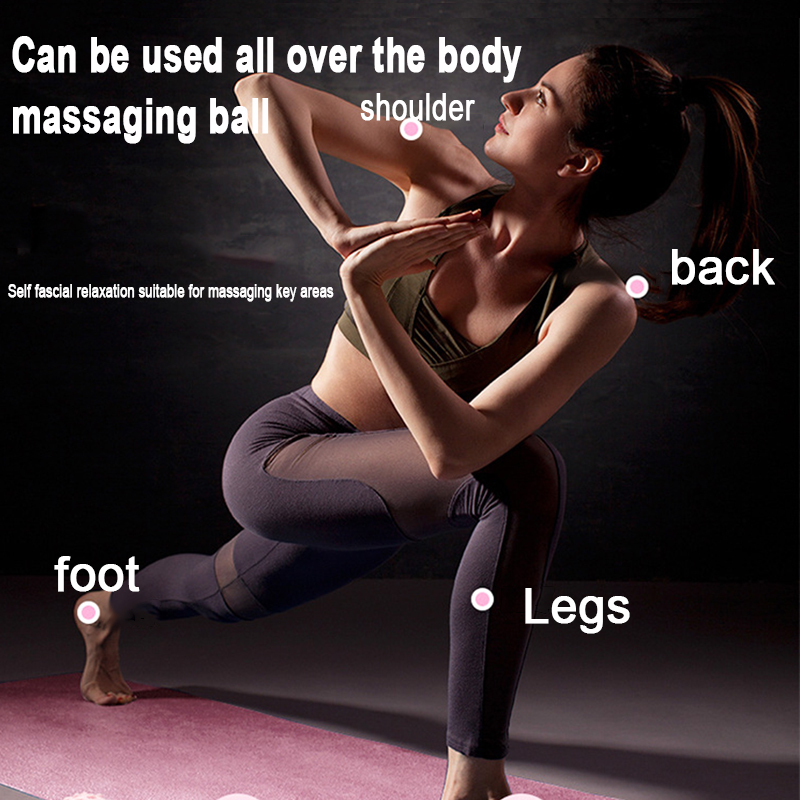 1PCS 트리거 포인트 근육 목 마사지 볼 포트 피트니 - Yoga Fitness Ball 리뷰 및 가격