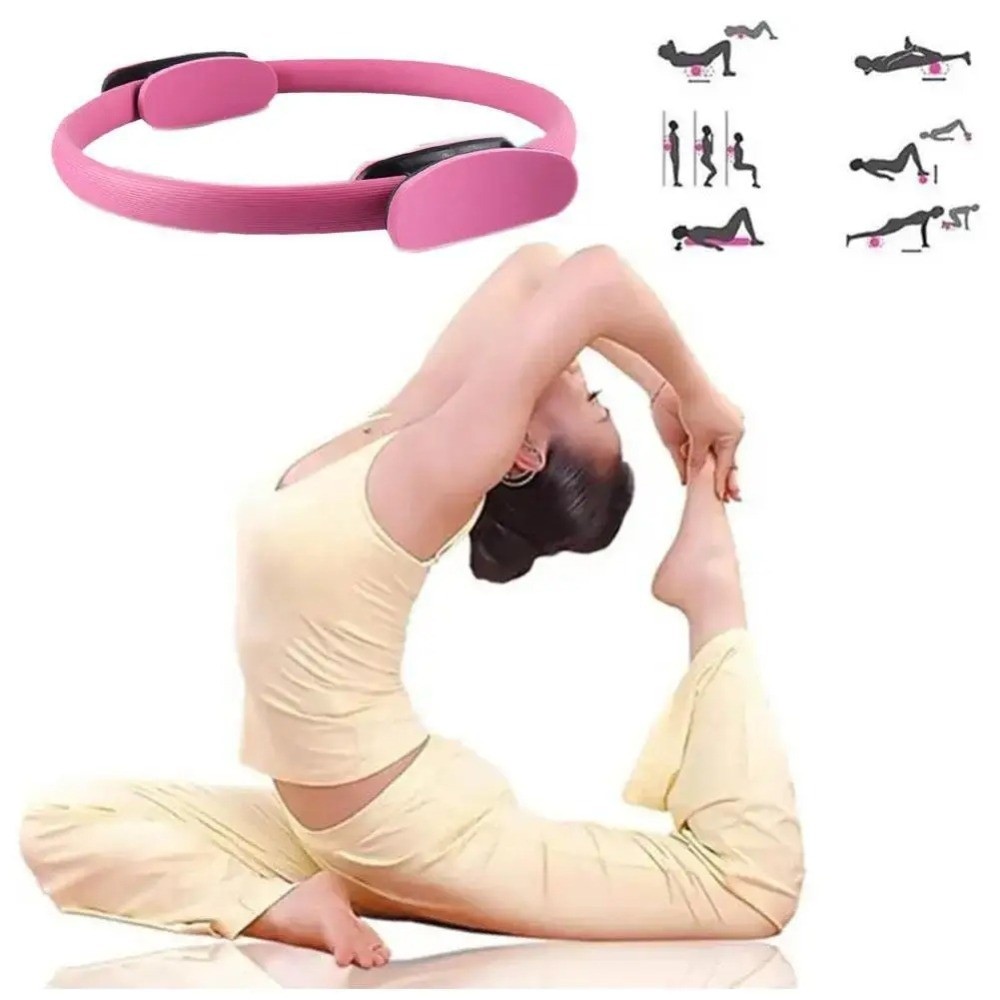 운동 요가 필라테스 링 다기능 스포츠 저항 링 요가 피 - Yoga Fitness Ring 리뷰 및 가격