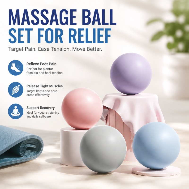 실리콘 피트니스 근막볼 솔리드 마사지 스피어 발바닥 목 - Yoga Fitness Ball 리뷰 및 가격