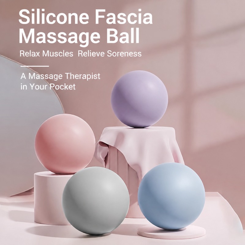 실리콘 피트니스 근막볼 솔리드 마사지 스피어 발바닥 목 - Yoga Fitness Ball 리뷰 및 가격