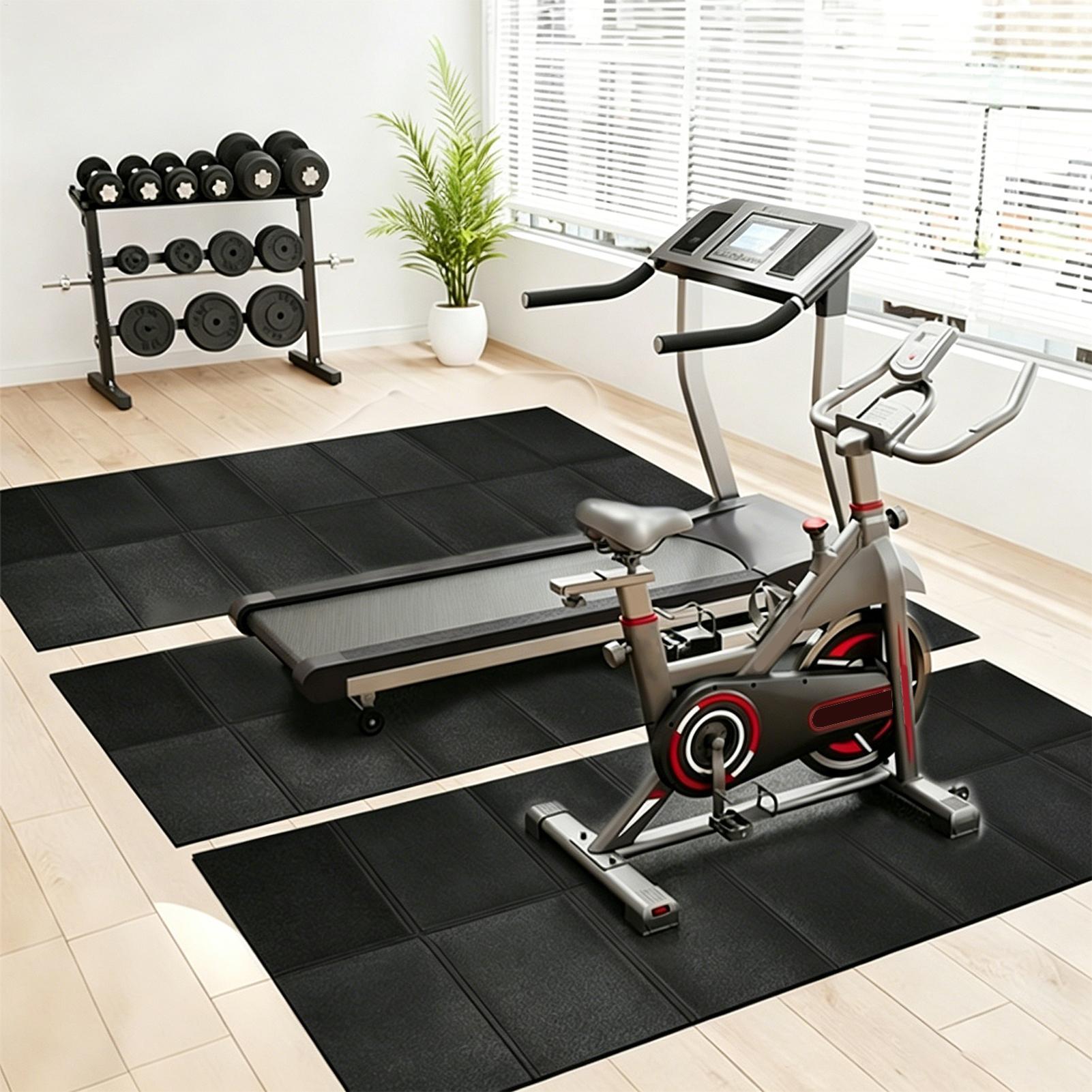런닝머신 매트 진동 흡수 헤비 듀티 런닝머신 바닥 매트 - Gym Floor Mats 리뷰 및 가격