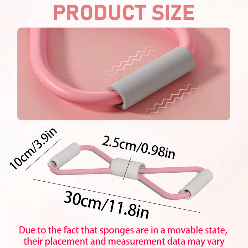 1개 홈짐 탄성 밴드 휴대용 피트니스 장비 8자형 텐션 - Yoga Fitness Stretching Strap 리뷰 및 가격