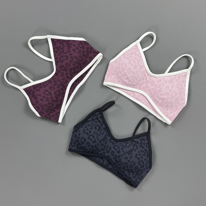 스포츠 브라 여성 레오파드 프린트 얇은 조절 가능한 스 - Yoga Fitness Stretching Strap 리뷰 및 가격