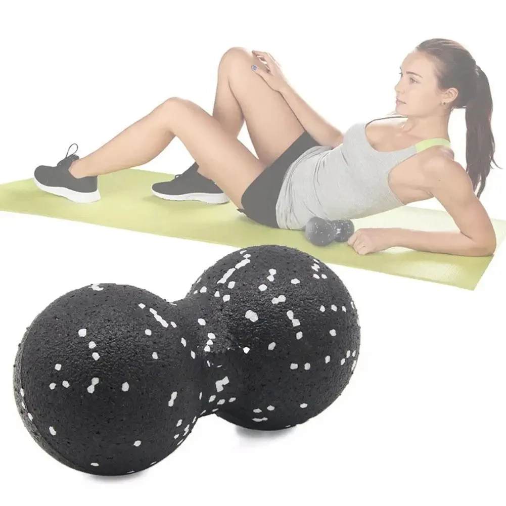 요가 마사지 롤러볼 피넛형 더블 라크로스 스파이키 근막 - Yoga Fitness Ball 리뷰 및 가격