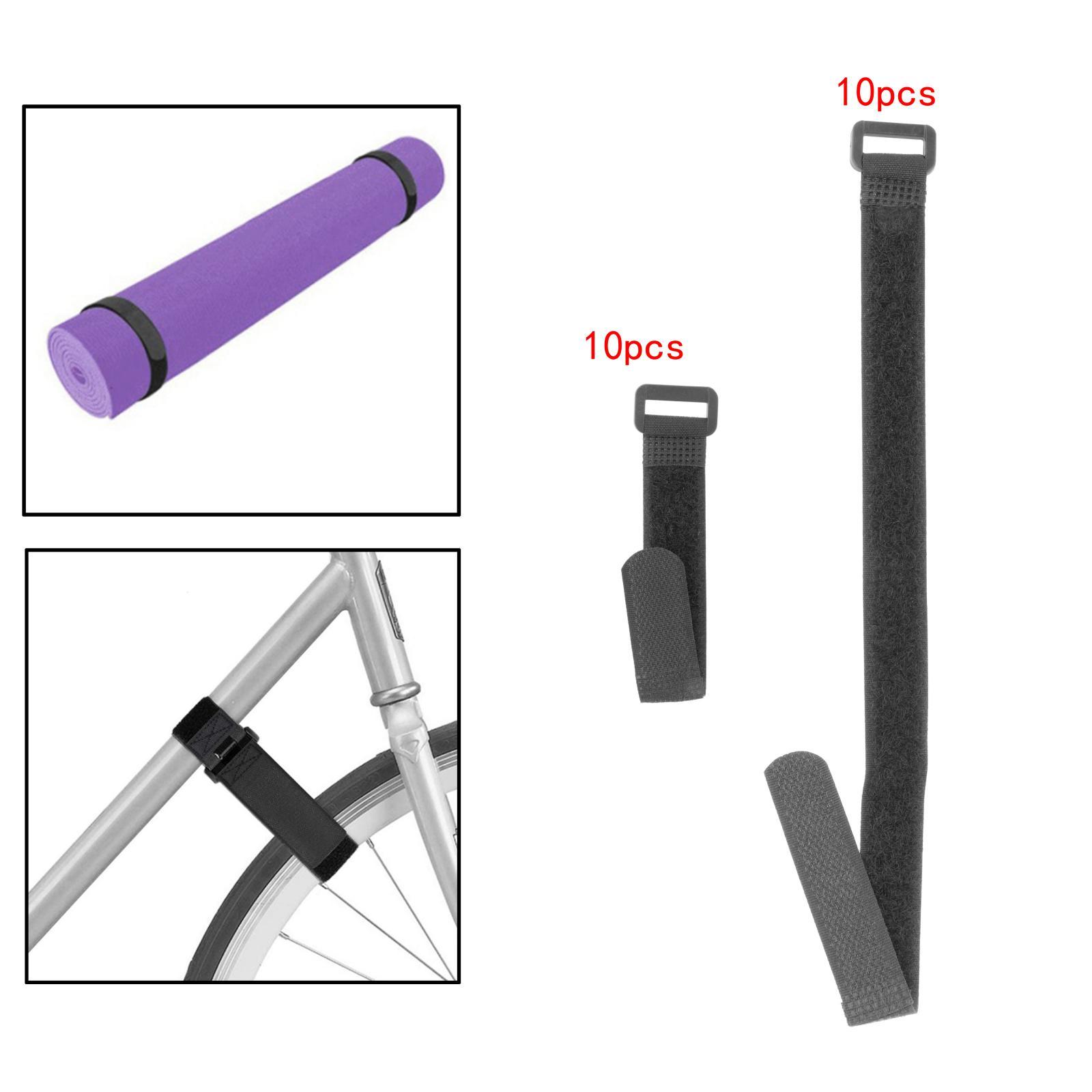 10 조각 조정 가능한 자전거 랙 스트랩 자전거 바퀴  - Yoga And Fitness Mat 리뷰 및 가격