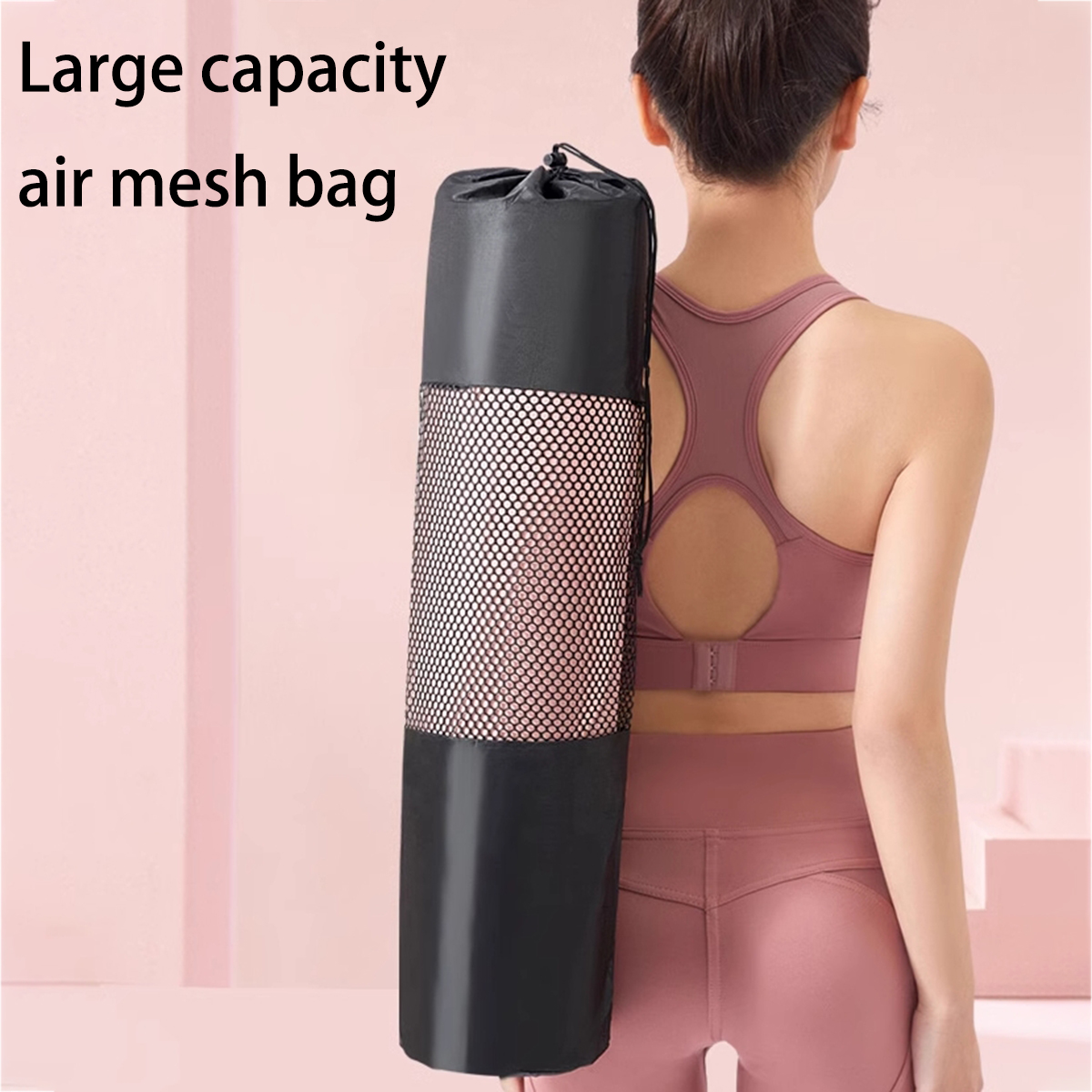 통기성이 좋은 요가 매트 보관용 메쉬 가방 - 내구성이 - Yoga And Fitness Mat 리뷰 및 가격