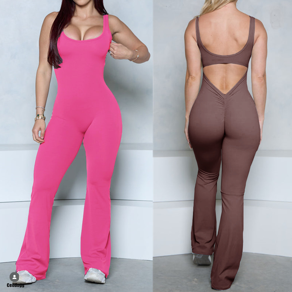 XS-XL 새 패드 여성 체육관 요가 세트 스포츠 Ro - Yoga Fitness Jumpsuit 리뷰 및 가격