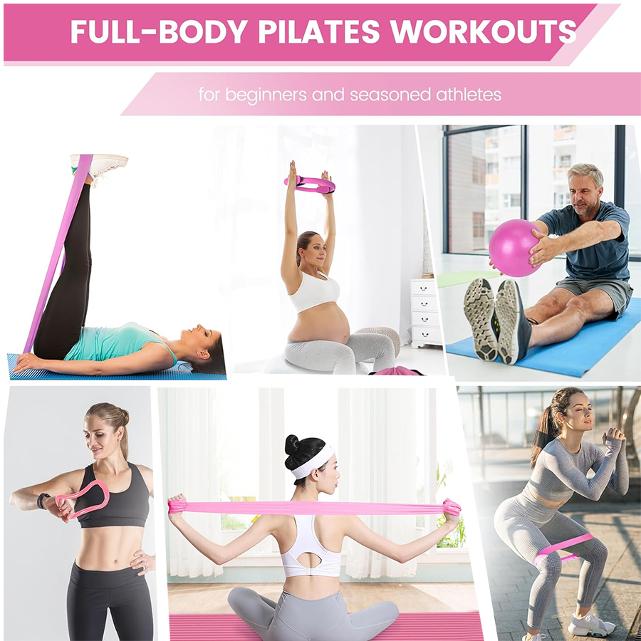 맞춤형 로고 5종 홈짐 저항 운동 피트니스 트레이닝 세 - Yoga Fitness Ring 리뷰 및 가격