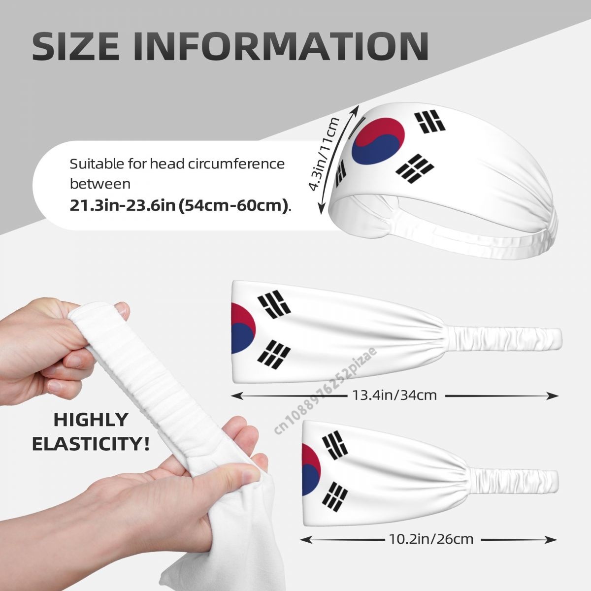 한국 국기 남성 여성 밴드 요가 스포츠를위한 탄성 와이 - Yoga Fitness Stretching Strap 리뷰 및 가격