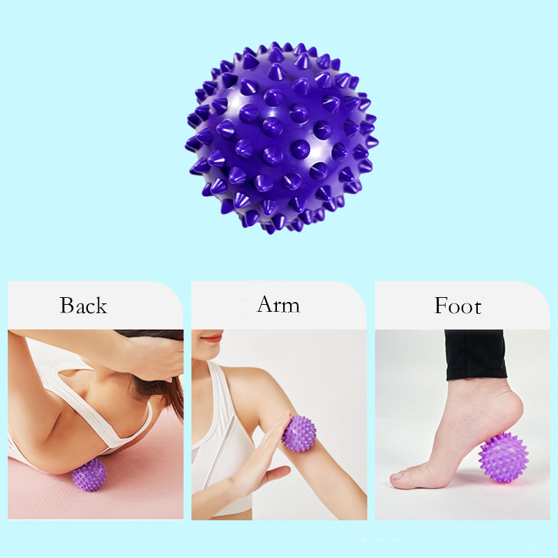 7cm 스파이니 마사지 볼 피트니스 요가 근육 이완 발 - Yoga Fitness Health 리뷰 및 가격