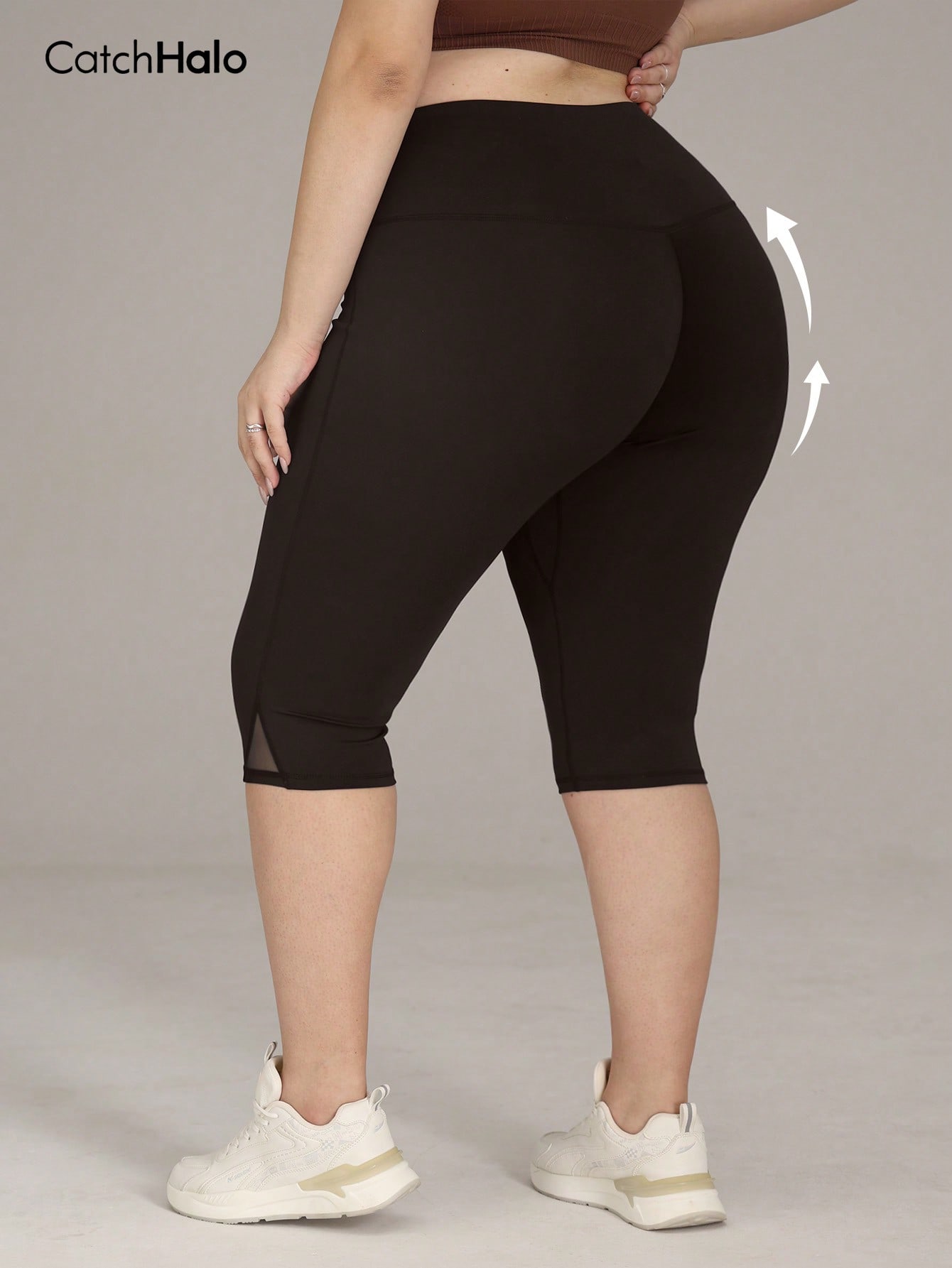 여성용 빅사이즈 짐 레깅스 | 메쉬 요가 팬츠 | 하이 - Yoga Fitness Pants 리뷰 및 가격