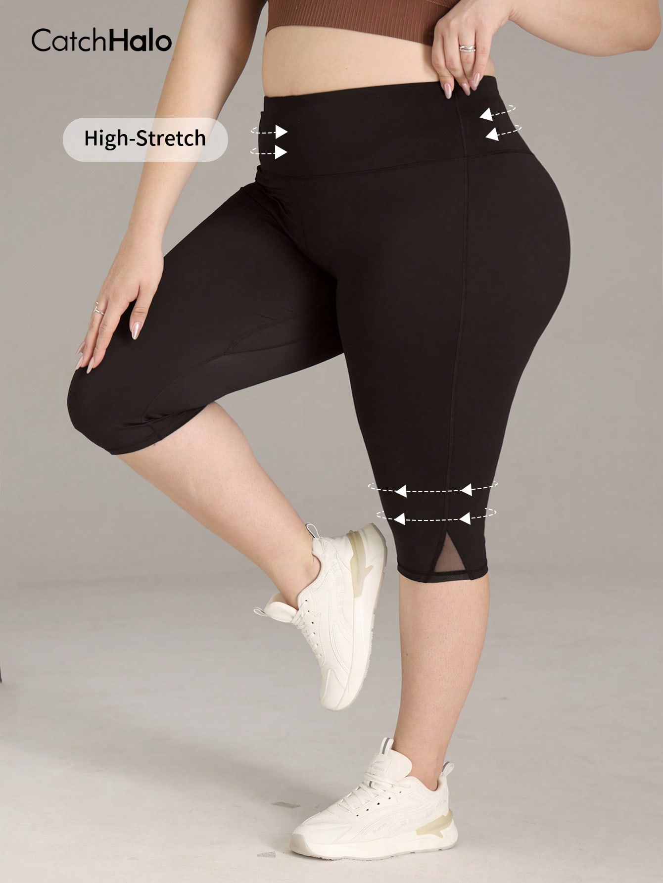 여성용 빅사이즈 짐 레깅스 | 메쉬 요가 팬츠 | 하이 - Yoga Fitness Pants 리뷰 및 가격