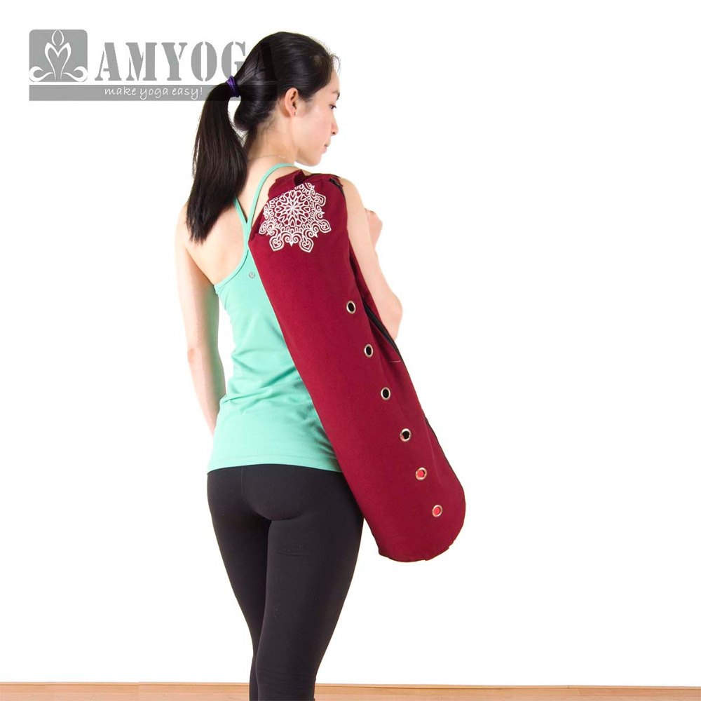 캔버스 요가 매트 가방 싱글 숄더 짐 매트 가방 피트니 - Yoga And Fitness Mat 리뷰 및 가격