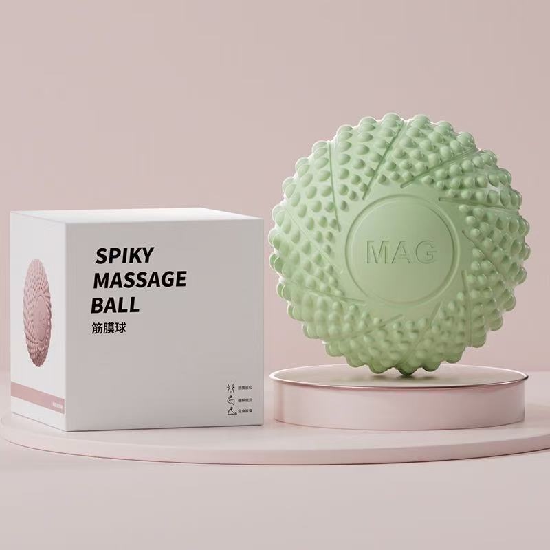 친환경 TPE 스파이키 마사지 볼, 세척 가능한 트리거 - Yoga Fitness Ball 리뷰 및 가격