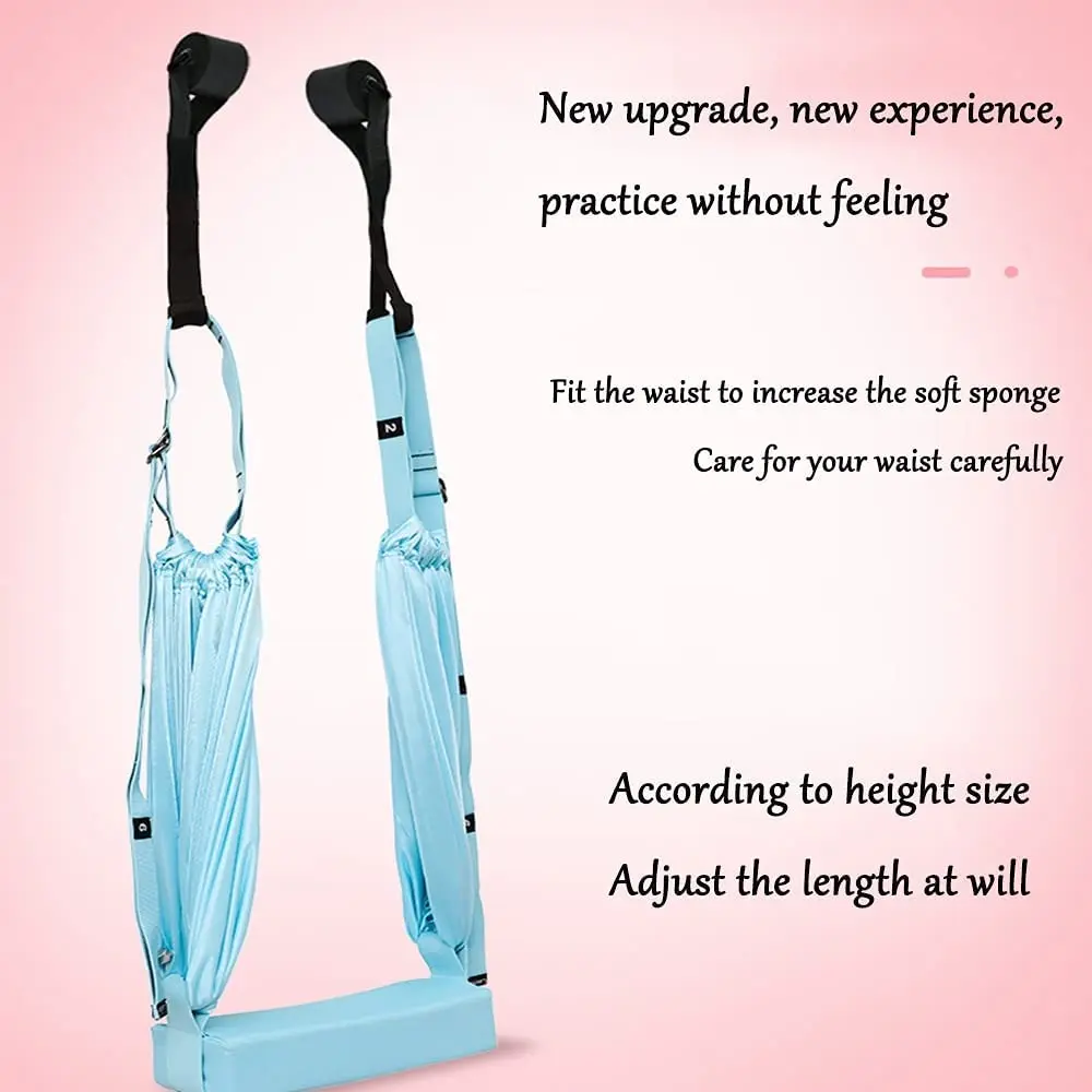조정 가능한 공중 요가 스트랩, 신축성 있는 문 걸이  - Yoga Fitness Stretching Strap 리뷰 및 가격